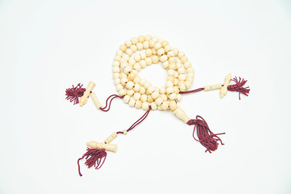 Natural White Jade Bodhi Bead Bracelet & Necklace – With Protective Energy