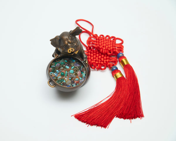 2025 mascot lucky ornament enhances energy magnetic field